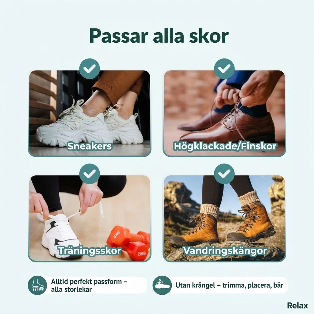 Nordivo Relax™ – magnetiska inläggssulor
